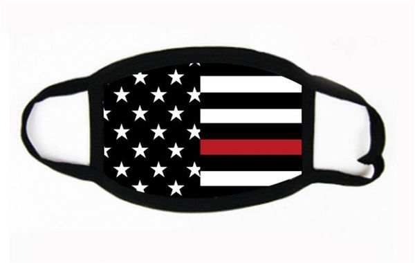 

usa donald face mask mascherine america flags prints 2020 american election dustproof mouth mask washable respirators unisex#201, Black
