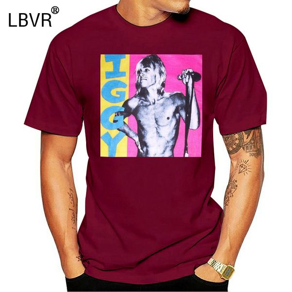 

игги поп t shirt. stooges punk. t мода рубашки o-шея вскользь высокое качество печати футболки