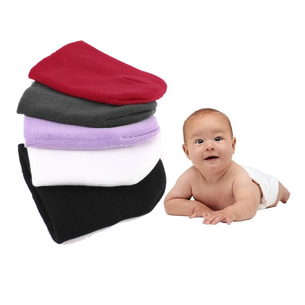 

infant soft cute hats kids baby colorful cotton hats kids autumn winter newborn hat boys girls cute warm cap, Yellow