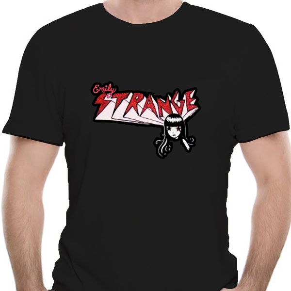 

juniors womens black emily the strange character strange sparkles shirt tee streetwear casual tee shirt 9884a