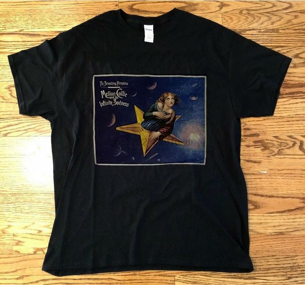

vintage smashing pumpkins infinite tour t-shirt reprint