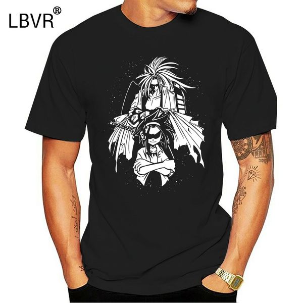

king of spirit user shaman king t-shirt streetwear men hip hop short sleeve t-shirt the est t-shirt in the world