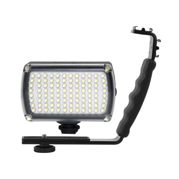 

flashes 96 led video light lamp+l-shaped bracket fill-in for zhiyun/feiyu/