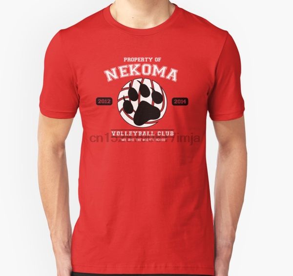 

мужчины тенниска команды nekoma мужской тенниски женщин t-shirt тройники верхней