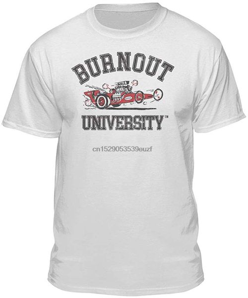 

nhra burnout university graphic t shirt мужчины женщины большой размер топы футболочку