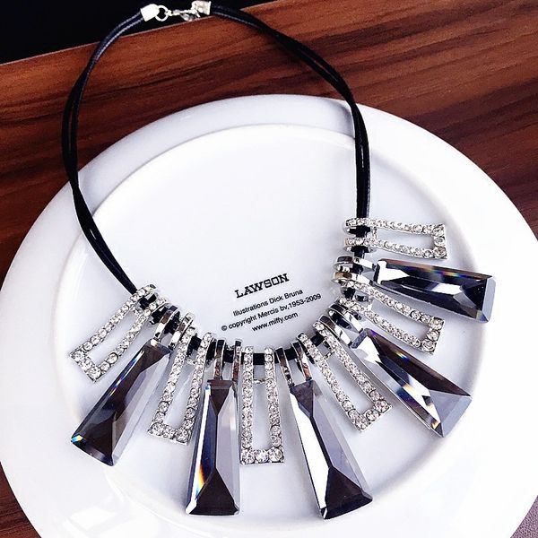 

chains crystal zircon retro necklace, clavicle sweater chain, garment accessories, female, fashion jewelry wholesale,gt278, Silver