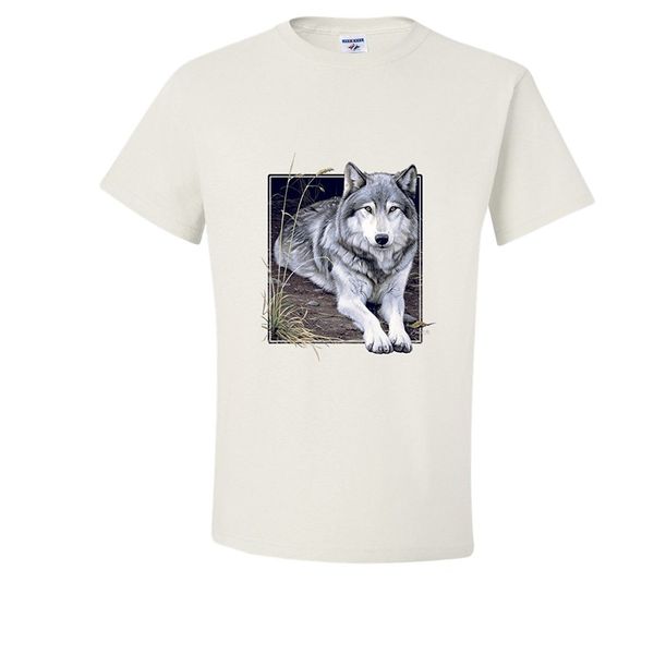 

2019 новая мода tee shirt повседневная lone wolf t-shirt