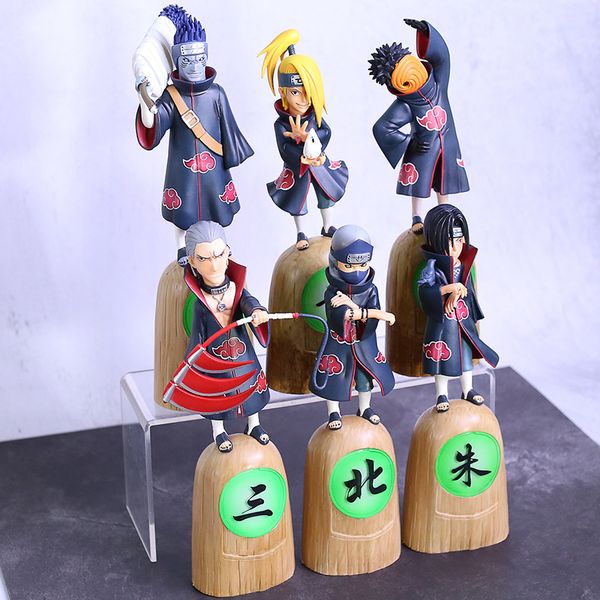 2020 16cm Naruto Shippuden Uchiha Sasuke/&Uchiha Itachi 2pcs//set New PVC Figure