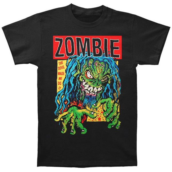 

authentic rob zombie devil made me do it slim-fit t-shirt s m l xl 3xl new short sleeves cotton t shirt tee