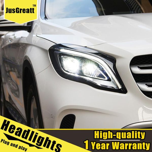 

a pair for gla headlights 2020-2020 gla led head lamps all led light source daytime running lights dynamic turn