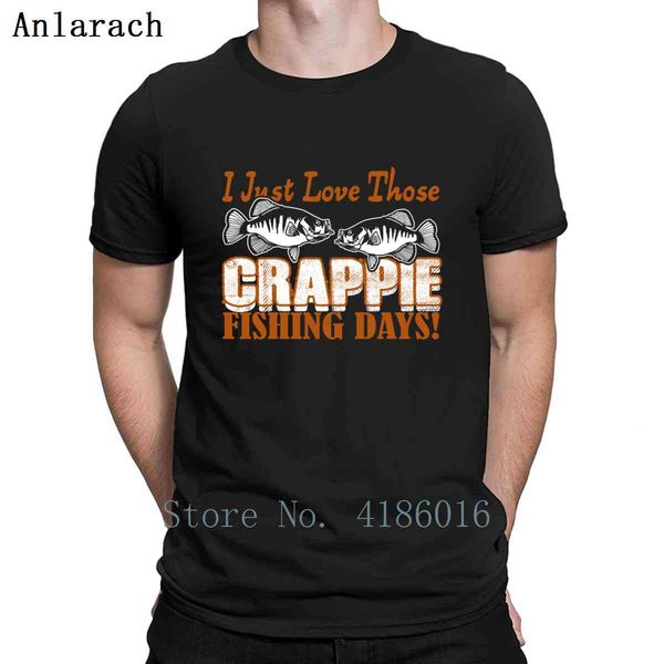 

crappie fishing day t shirt authentic spring autumn vintage round neck cute tee shirt printed letters shirt