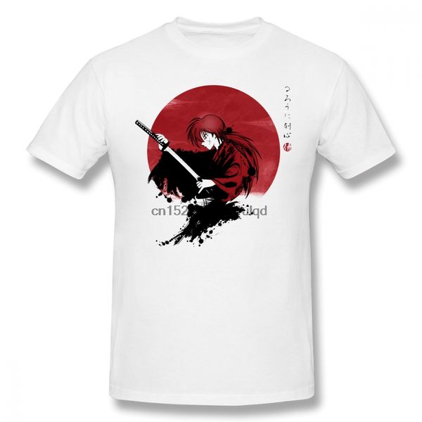 

rurouni kenshin футболка rurouni футболка человек graphic tee shirt высокий размер классический хлопка с коротким рукавом plus tshirt