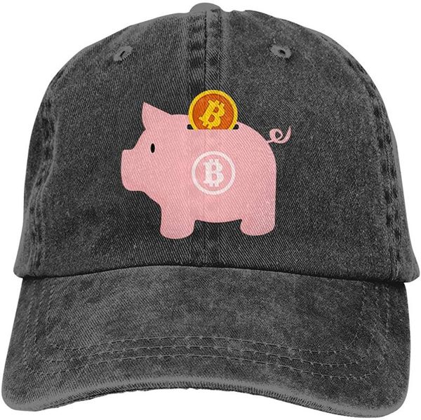 

piggy unisex soft casquette cap vintage регулируемых бейсболки, Blue;gray