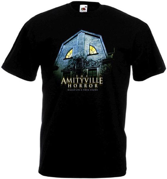 

the amityville horror movie poster mens t shirts mens streetwear tshirts fashion 2019 tee shirt o neck t-shirts xxxxl