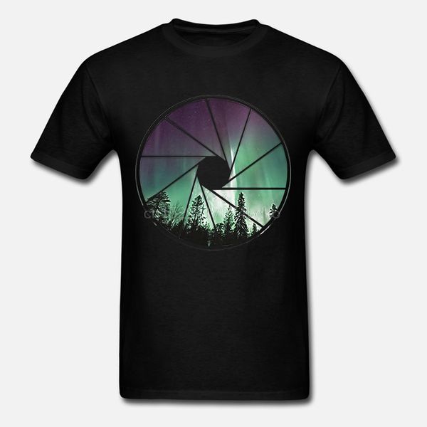 

men tshirt short sleeve women t-shirt camera aperture blades short cool