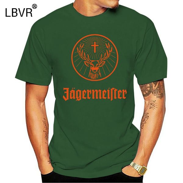 

evelyn c. connor men's jagermeister tees black new cotton short-sleeve t-shirt new t shirts funny tee