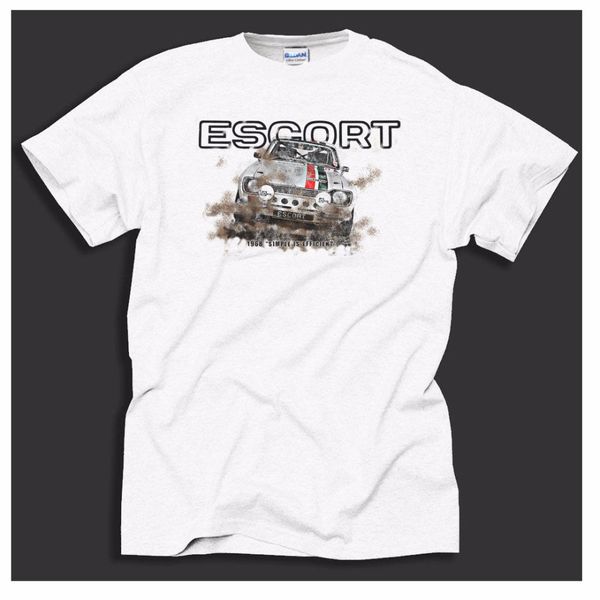 

2019 горячие продажа супер мода лето футболка хорошее качество mk1 escort rallyer racer автомобилей белый идеальный подарок tee shirt
