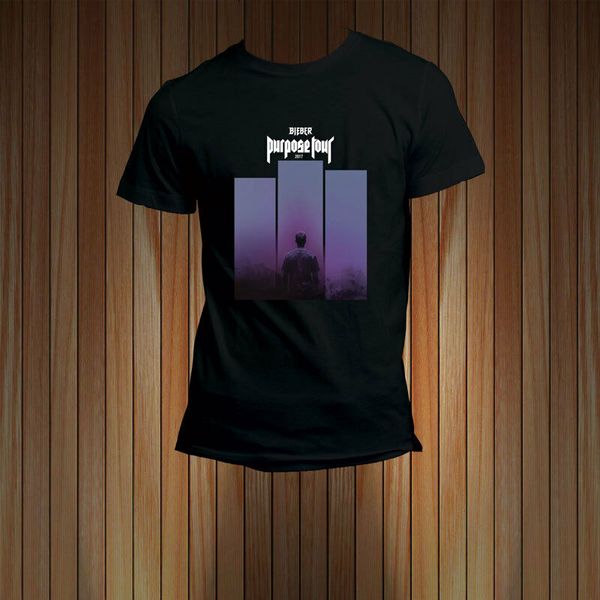 

justin bieber purpose world tour t-shirt men's tee 100 % cotton tee shirt for men