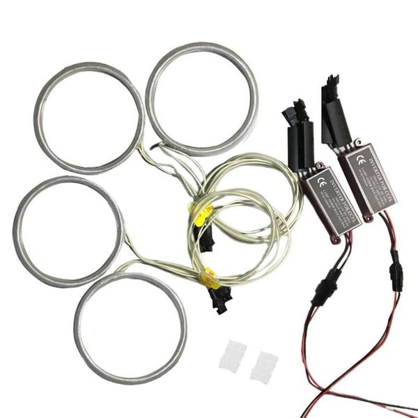 

brand new led angel eyes lamp kit halo ring car headlight for e36 e38 e39 e46 modified car lights auto accessories