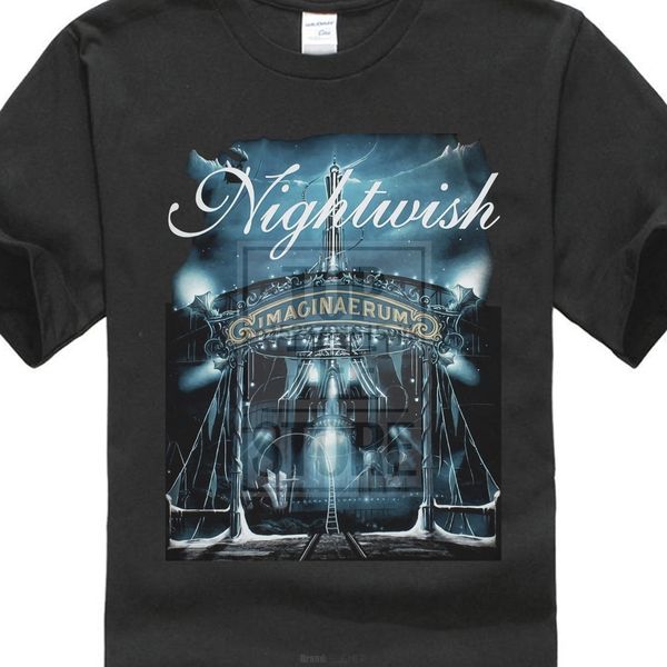 

nightwish imaginaerum 2011 symphonic metal epica xandria tarja new black t shirt