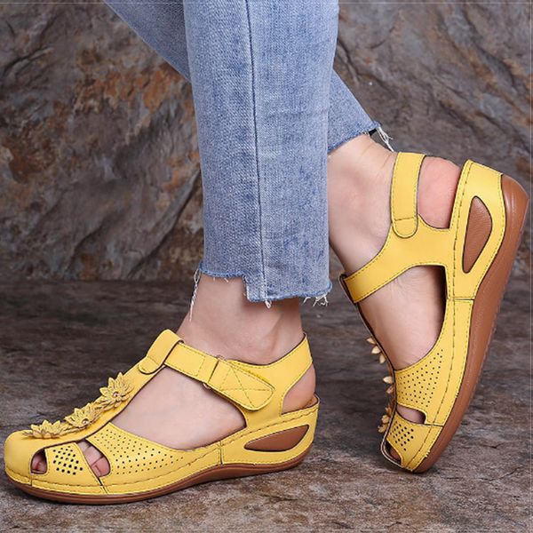 

2020 women sandals wedges shoes woman heels sandals chaussures femme soft bottom platform gladiator casual shoes 36-44, Black