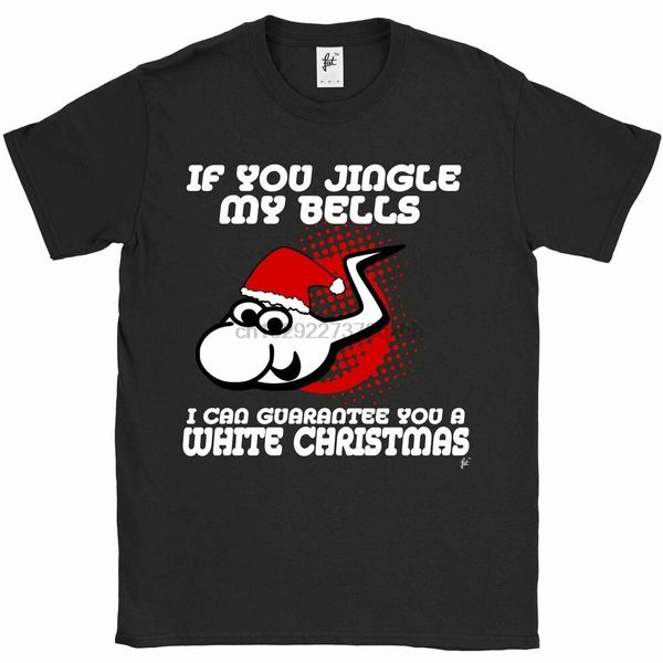 

jingle bells my я могу гарантировать вам белое рождество mens t-shirt