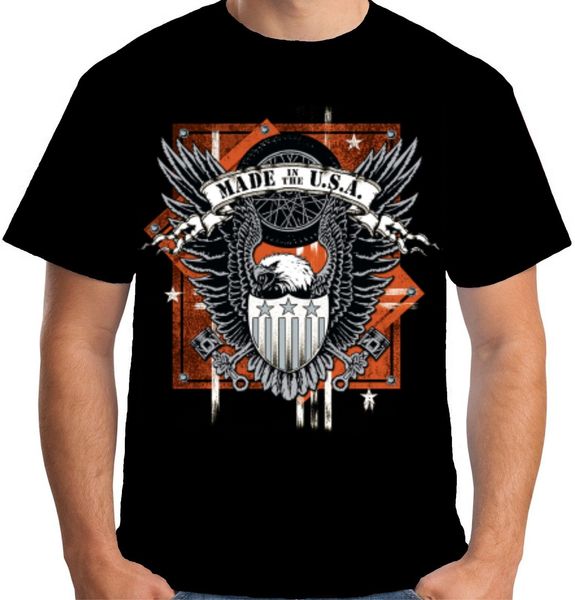 

2019 100% cotton mens premium made in usa t-shirt rat rod biker muscle car w17068 tee shirt