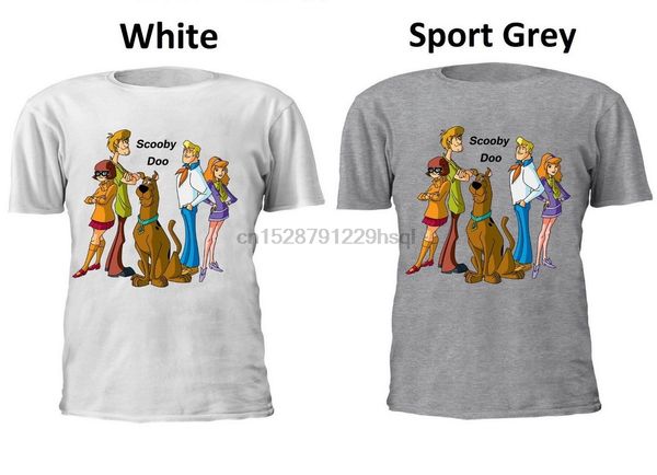 

scooby doo t-shirt cartoon funny family retro present men women tshirtm59 casual printing tee shirt