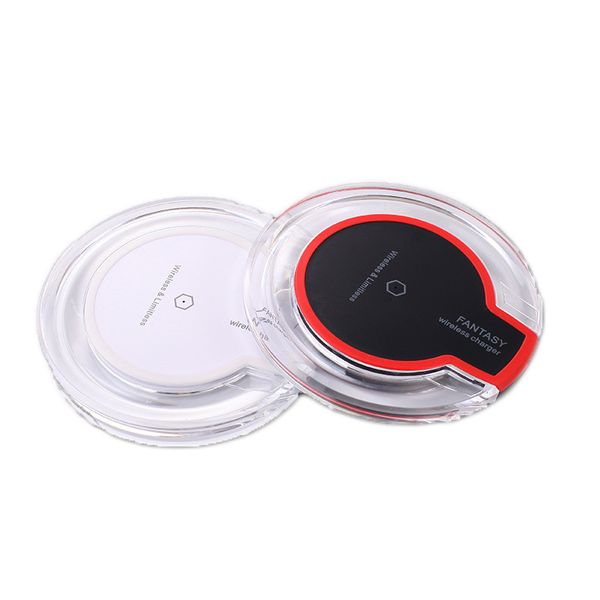 

qi wireless charger for iphone x 8 8plus pad mini ultra-slim wireless charger for samsung s8 s8 plus s9 s9 plus with retail package