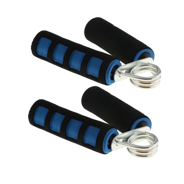 

2 pcs hand grip resistance strengthener a shape hands forearm exerciser crushing & pinch gripper for women men