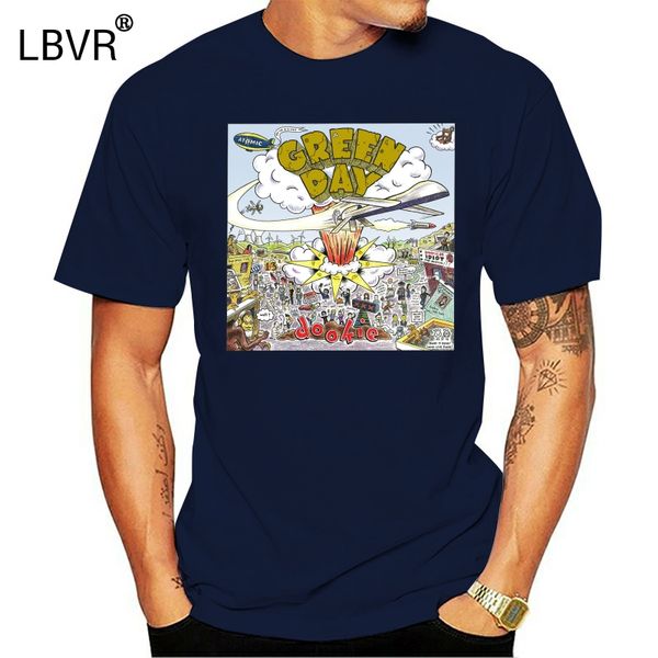 

new green day dookie white 1994 vintage mens t-shirt size s-2xl new trends tee shirt