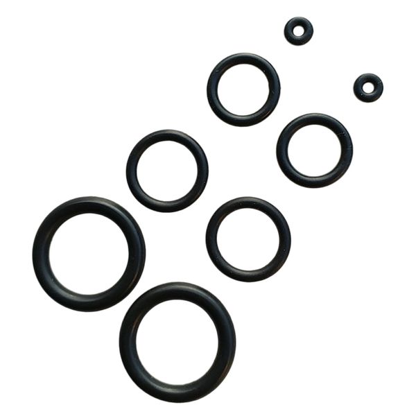 

8x various size o-ring repair kits for scuba diving bcd tank hose regulator