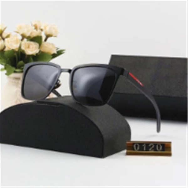 

2020 Goggle Mirror Designer Sunglasses Luxury Sunglasses Designer Glass for Mens Adumbral Glasses UV400 Brand P0120 6 Color High Quality
