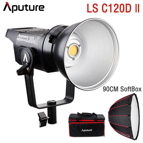 

aputure ls c120d ii led video cob light for outdoor studio video pgraphy lighting & pergear laofas deep parabolic softbox