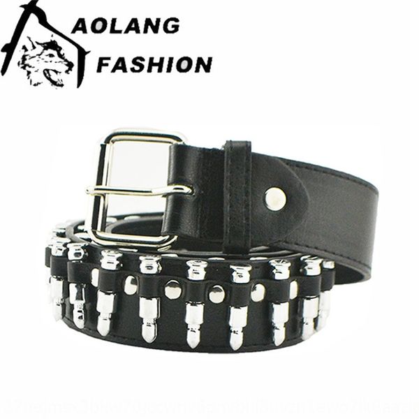 

корейский стиль вся-матч пуля pu кожзаменитель панк персонализированной пули мода корейского beltmatching пояс пояс способ j7f1q, Black;brown