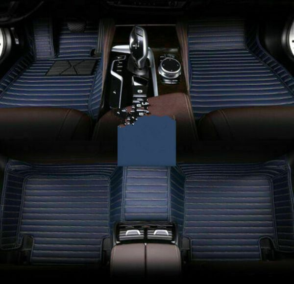 

for volvo v90 2017-2019 car foot pad luxury surround waterproof leather/**+