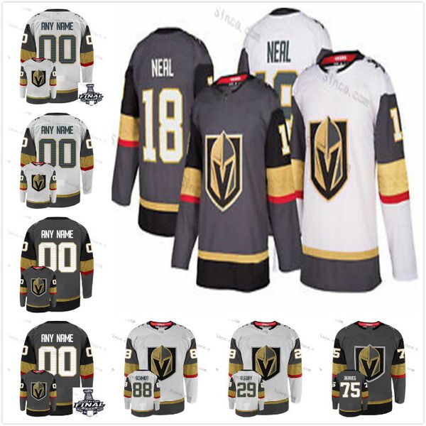 

custom vegas golden knights 29 marc-andre fleury mark stone reaves william karlsson pacioretty strong hockey jerseys men women youth, Black;red