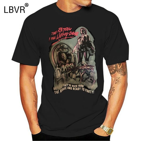 

return of the living dead ready to party t shirt