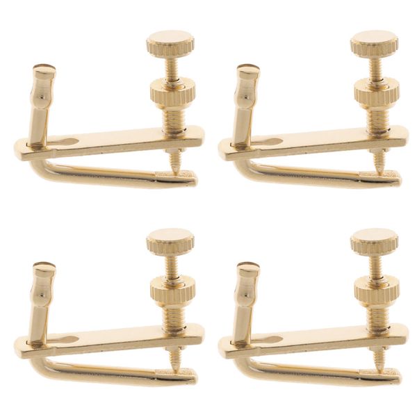 

4pcs violin string adjuster fine tuner for 3/4 4/4 1/2 1/4 violin fiddle