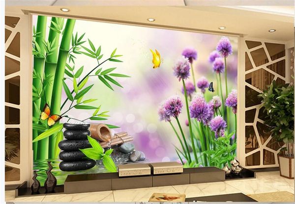 

beautiful bamboo forest wallpapers landscape painting background wall mural 3d murals wallpaper for living room