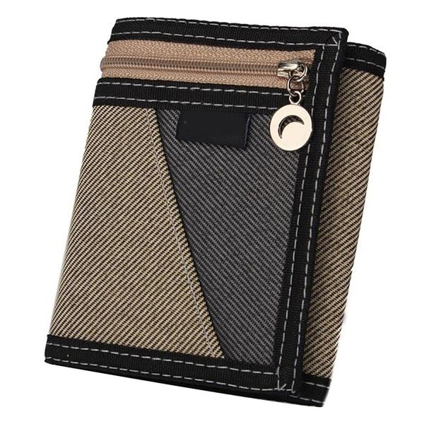 

carteira super slim soft wallet casual trifold men short wallet multi slots purse zipper money bag portomonee, Red;black