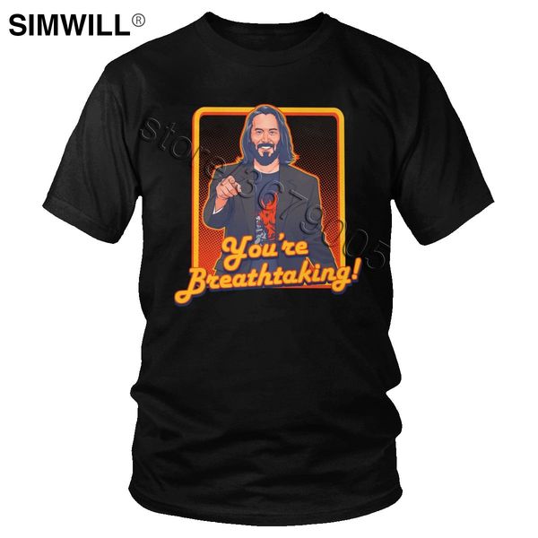 

awesome you're breathtaking t shirts mens leisure cotton tshirt o-neck short sleeved john wick t-shirt movie tee gift merch
