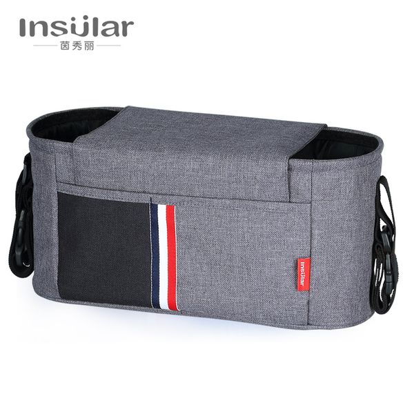 

insular waterproof baby diaper stroller bag solid infant nappy changing organizer roomy mommy maternity bag baby care product