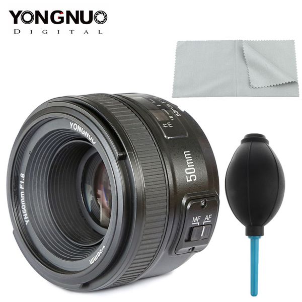 

yongnuo yn 50mm f1.8 af lens yn50mm aperture auto focus large aperture lens for nikon d3000 d3100 d3200 d3300 d5000 dslr camera