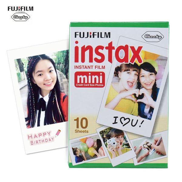 

fujifilm instax film mini white film p paper snapsalbum instant print 10/20/50sheets for 7s/8/25/90 camera