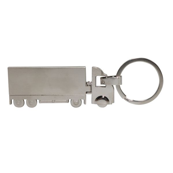 

1 pcs big truck key ring car ornaments car decoration gift key chain ring jewelry chain, Silver