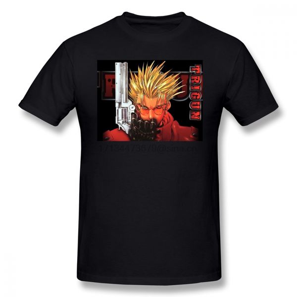 

trigun t shirt trigun t-shirt short sleeve cotton tee shirt 4xl fashion print men fun tshirt