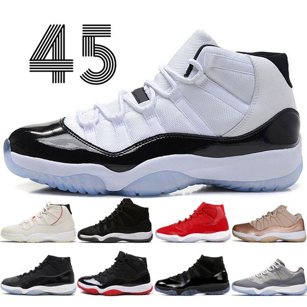 

2018 mens basketball shoes 11 xi citrus 72-10 white olympic concord gama blue varsity red navy gum sneaker metallic gold sneakers designer