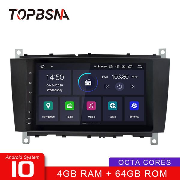 

sna android 10 car radio player for slk class r171 slk200 slk280 slk300 slk350 slk55 2004-2011 gps stereo auto