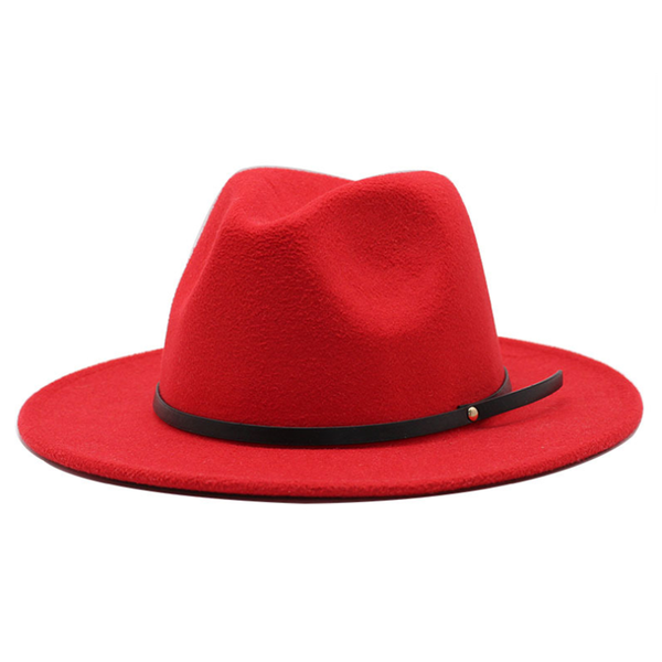 

new 2020 superior quality imitation woolen women men ladies fedoras jazz hat european american round caps bowler hats, Blue;gray